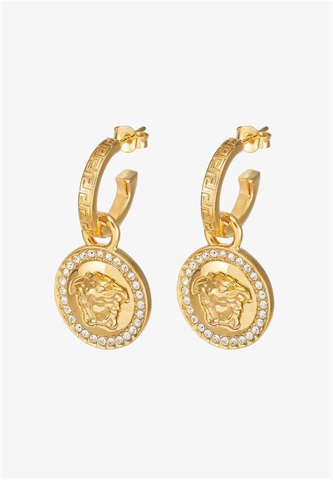 versace oorbellen|versace versus earrings.